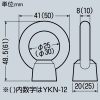 未来工業 アイナット ボルトサイズM12 アイナット ボルトサイズM12 YKN-12 画像2