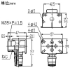 未来工業 座付水栓エルボ 左右上背面取付用 Sタイプ継手 RMモール用 Rc1/2ねじ 座付水栓エルボ 左右上背面取付用 Sタイプ継手 RMモール用 Rc1/2ねじ SLZFE-13A15T 画像2