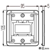 未来工業 化粧カバー用スペーサー RMモールペア用 適合化粧カバーRMPWJ-20M 化粧カバー用スペーサー RMモールペア用 適合化粧カバーRMPWJ-20M RMPWJS-20M 画像2