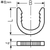 未来工業 被覆クリップ W・Sタイプ継手兼用 発泡被覆5mm厚用 適合継手13 被覆クリップ W・Sタイプ継手兼用 発泡被覆5mm厚用 適合継手13 SCL-13PF5-set 画像2