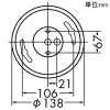 DAIKO LEDシャンデリア ランプ付 白熱灯25W×5灯相当 非調光タイプ LEDフィラメント電球・エジソン形2.5W×5灯 口金E26 キャンドル色 LEDシャンデリア ランプ付 白熱灯25W×5灯相当 非調光タイプ LEDフィラメント電球・エジソン形2.5W×5灯 口金E26 キャンドル色 DCH-40963Y 画像2