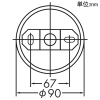 DAIKO LED小型ペンダントライト 直付専用 ランプ付 白熱灯25W相当 非調光タイプ LEDフィラメント電球・ボール球形2.5W 口金E26 キャンドル色 白 LED小型ペンダントライト 直付専用 ランプ付 白熱灯25W相当 非調光タイプ LEDフィラメント電球・ボール球形2.5W 口金E26 キャンドル色 白 DPN-40847Y 画像2