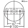 DAIKO LED和風ペンダントライト 直付専用 上下面開放タイプ ランプ付 白熱灯60W相当 非調光タイプ LED電球4.2W 口金E17 電球色 LED和風ペンダントライト 直付専用 上下面開放タイプ ランプ付 白熱灯60W相当 非調光タイプ LED電球4.2W 口金E17 電球色 LZP-91187YT 画像2