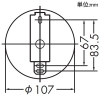 DAIKO LEDブラケットライト 灯具可動タイプ ランプ付 白熱灯60W相当 非調光タイプ LEDユニットフラット形4.6W 口金GX53-1 広角形 電球色 チャコールグレー LEDブラケットライト 灯具可動タイプ ランプ付 白熱灯60W相当 非調光タイプ LEDユニットフラット形4.6W 口金GX53-1 広角形 電球色 チャコールグレー DBK-41570Y 画像2