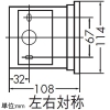 DAIKO LEDブラケットライト コーナー用 上下面開放タイプ 白熱灯60W相当 非調光タイプ LED6.5W 電球色 木製・ウォールナット LEDブラケットライト コーナー用 上下面開放タイプ 白熱灯60W相当 非調光タイプ LED6.5W 電球色 木製・ウォールナット DBK-38616YE 画像2