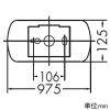 DAIKO LEDキッチンライト 天井付・壁付兼用 全面配光タイプ 明るさHf32W×2灯相当 非調光タイプ LED28W 温白色 木ネジ取付式 LEDキッチンライト 天井付・壁付兼用 全面配光タイプ 明るさHf32W×2灯相当 非調光タイプ LED28W 温白色 木ネジ取付式 DCL-39921A 画像2