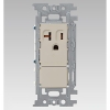 東芝ライテックス 15・20A兼用接地コンセント 20A 125V ウォームベージュ 15・20A兼用接地コンセント 20A 125V ウォームベージュ NDG2411E(CW) 画像1