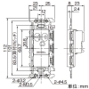 東芝ライテックス 15・20A兼用接地コンセント 20A 125V ウォームベージュ 15・20A兼用接地コンセント 20A 125V ウォームベージュ NDG2411E(CW) 画像2