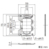 東芝ライテックス 【受注生産品】ミニサポート 2個用 【受注生産品】ミニサポート 2個用 NDG4315 画像2