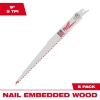 ミルウォーキー milwaukee NAIL WOOD 釘入り木材用レシプロソーブレード 5TPI 229mm (5本パック) milwaukee NAIL WOOD 釘入り木材用レシプロソーブレード 5TPI 229mm (5本パック) 48-00-5036 画像1