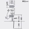 DAIKO LEDスポットライト フランジレススパイク 地面取付専用 防雨・防湿形 重耐塩仕様 φ50 12Vダイクロハロゲン85W形60W相当 LZ1C 非調光タイプ 電球色(3000K) 配光角12° キャブタイヤケーブル5m付 LEDスポットライト フランジレススパイク 地面取付専用 防雨・防湿形 重耐塩仕様 φ50 12Vダイクロハロゲン85W形60W相当 LZ1C 非調光タイプ 電球色(3000K) 配光角12° キャブタイヤケーブル5m付 LLS-7095YUM 画像2