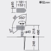 DAIKO LEDスポットライト フランジレススパイク 地面取付専用 防雨・防湿形 重耐塩仕様 白熱灯60W相当 非調光タイプ 昼白色 配光角13° キャブタイヤケーブル5m付 LEDスポットライト フランジレススパイク 地面取付専用 防雨・防湿形 重耐塩仕様 白熱灯60W相当 非調光タイプ 昼白色 配光角13° キャブタイヤケーブル5m付 LLS-7092WUM 画像2