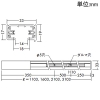 DAIKO ダクトレール ≪LUMILINE≫ 1.5m用 直付専用型 2P・15A・125V フィードインボックス・エンドキャップ1個付 白 ダクトレール ≪LUMILINE≫ 1.5m用 直付専用型 2P・15A・125V フィードインボックス・エンドキャップ1個付 白 DP-02915W 画像2