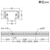 DAIKO ダクトレール ≪LUMILINE≫ レールのみ 1.5m用 直付専用型 2P・15A・125V 白 ダクトレール ≪LUMILINE≫ レールのみ 1.5m用 直付専用型 2P・15A・125V 白 DP-02115W 画像2