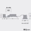 DAIKO LEDダウンライト 軒下専用 パネルベースタイプ 防雨形 重耐塩仕様 M形 白熱灯60W相当 非調光タイプ 100V専用 白色 配光角50° 埋込穴φ50 ステンカラー LEDダウンライト 軒下専用 パネルベースタイプ 防雨形 重耐塩仕様 M形 白熱灯60W相当 非調光タイプ 100V専用 白色 配光角50° 埋込穴φ50 ステンカラー LLD-7179NUB2 画像2