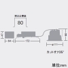 DAIKO LEDダウンライト 軒下専用 パネルベースタイプ 防雨形 重耐塩仕様 M形 白熱灯60W相当 調光タイプ 100V専用 電球色(3000K) 配光角50° 埋込穴φ100 ステンカラー LEDダウンライト 軒下専用 パネルベースタイプ 防雨形 重耐塩仕様 M形 白熱灯60W相当 調光タイプ 100V専用 電球色(3000K) 配光角50° 埋込穴φ100 ステンカラー LLD-7182YUBG 画像2