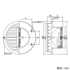 日本キヤリア(東芝) 防火ダンパー付ベントキャップ φ100用 温度ヒューズ120℃ ガラリ付 ステンレス製 防火ダンパー付ベントキャップ φ100用 温度ヒューズ120℃ ガラリ付 ステンレス製 DV-142VDKV 画像2