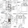 日本キヤリア(東芝) レンジフードファン 《キャッチ&クリーン》 深形 三分割構造シロッコファンタイプ 同時給排気式 75cm巾 接続ダクトφ150mm 電動気密シャッター付 ブラック レンジフードファン 《キャッチ&クリーン》 深形 三分割構造シロッコファンタイプ 同時給排気式 75cm巾 接続ダクトφ150mm 電動気密シャッター付 ブラック VFR-73LJPM(K) 画像2