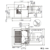 日本キヤリア(東芝) ダクト用換気扇 低騒音形 大風量形 スタンダード格子タイプ サニタリー用 接続ダクトφ100mm 埋込寸法225mm角 鋼板ボディ ダクト用換気扇 低騒音形 大風量形 スタンダード格子タイプ サニタリー用 接続ダクトφ100mm 埋込寸法225mm角 鋼板ボディ DVF-G14LQ8 画像2