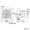 日本キヤリア(東芝) パイプ用ファン 風量形 格子タイプ トイレ・洗面所・浴室用 接続ダクトφ100mm ビニルキャブタイヤケーブル付 パイプ用ファン 風量形 格子タイプ トイレ・洗面所・浴室用 接続ダクトφ100mm ビニルキャブタイヤケーブル付 VFP-8TY4 画像2