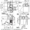 日本キヤリア(東芝) 【受注生産品】レンジフードファン 《キャッチ&クリーン》 深形 三分割構造シロッコファンタイプ 同時給排気式 75cm巾 接続ダクトφ150mm 電動気密シャッター付 ホワイト 【受注生産品】レンジフードファン 《キャッチ&クリーン》 深形 三分割構造シロッコファンタイプ 同時給排気式 75cm巾 接続ダクトφ150mm 電動気密シャッター付 ホワイト VFR-73LJPM(W) 画像2