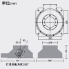 DAIKO LED浅型グランドライト 防雨・防湿形 地面取付専用(埋込式) φ50 12Vダイクロハロゲン85W形60W相当 LZ1C 位相調光タイプ 100V専用 電球色(3000K) 中角形 配光角17° LED浅型グランドライト 防雨・防湿形 地面取付専用(埋込式) φ50 12Vダイクロハロゲン85W形60W相当 LZ1C 位相調光タイプ 100V専用 電球色(3000K) 中角形 配光角17° LLG-7069YUM 画像3