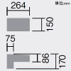 DAIKO LEDエリアポールライト L字型ヘッド下方配光 灯具本体 防雨・防湿形 重耐塩仕様 地面取付専用(埋込式) 非調光タイプ 昼白色 LEDエリアポールライト L字型ヘッド下方配光 灯具本体 防雨・防湿形 重耐塩仕様 地面取付専用(埋込式) 非調光タイプ 昼白色 LLP-7168WU 画像2