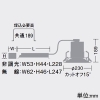 DAIKO LEDベースダウンライト リニューアル用 カットオフ15° シルバーマットコーン M形 非調光タイプ 5500クラス CDM-TP150W相当 LED45W 白色 配光角70° 埋込穴φ200 LEDベースダウンライト リニューアル用 カットオフ15° シルバーマットコーン M形 非調光タイプ 5500クラス CDM-TP150W相当 LED45W 白色 配光角70° 埋込穴φ200 LZD-9069NWB3 画像2