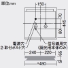 DAIKO LEDベースライト ≪SQUARE BASE LIGHT≫ 本体のみ LEDユニット別売型 埋込形 空調ダクト回避型 ルーバータイプ 3灯ユニットタイプ □450タイプ FHP32W形ユニット×3灯 非調光タイプ 埋込穴450mm LEDベースライト ≪SQUARE BASE LIGHT≫ 本体のみ LEDユニット別売型 埋込形 空調ダクト回避型 ルーバータイプ 3灯ユニットタイプ □450タイプ FHP32W形ユニット×3灯 非調光タイプ 埋込穴450mm LZB-92727XW 画像2