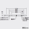 DAIKO LEDベースライト ≪STRAIGHT BASE LIGHT≫ 本体のみ LEDユニット別売型 一般用 40形 直付形 幅70mm 天井付・壁付兼用 LEDベースライト ≪STRAIGHT BASE LIGHT≫ 本体のみ LEDユニット別売型 一般用 40形 直付形 幅70mm 天井付・壁付兼用 LZB-92584XW 画像2