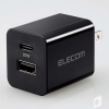 ELECOM ELECOM AC充電器 USB PD準拠 20W USB-C1ポート USB-A1ポート ブラック ELECOM AC充電器 USB PD準拠 20W USB-C1ポート USB-A1ポート ブラック MPA-ACCP36BK 画像1