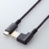 ELECOM ノートPC用充電ケーブル TypeC-DC角コネクタ 最大60W ケーブル長2.0m DC-PDL20BK