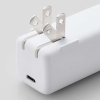ELECOM モバイルバッテリー AC一体型 容量5000mAh 最大出力20W TypeCポート×1 PD対応 しろちゃん モバイルバッテリー AC一体型 容量5000mAh 最大出力20W TypeCポート×1 PD対応 しろちゃん DE-AC08-5000WF 画像3