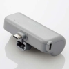 ELECOM リン酸鉄モバイルバッテリー 容量30000mAh TypeA×1+TypeC×1ポート 防水・防塵IP44 PD対応 ライトグレー リン酸鉄モバイルバッテリー 容量30000mAh TypeA×1+TypeC×1ポート 防水・防塵IP44 PD対応 ライトグレー DE-C43L-5000DGY 画像2