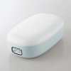 ELECOM 乾電池式懐中電灯 防災用 枕元ライトタイプ TypeA1ポート 3段階光量調節・充電器機能付 ブルー DE-KD04BU