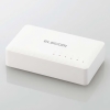 ELECOM スイッチングハブ エントリーモデル 5ポート Giga対応 プラスチック筐体 EHC-G05PA2-W