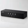 ELECOM KVM切替器 4ポート用 VGA対応 KVM-NVXSN4