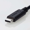 ELECOM AC充電器 ケーブル一体型 TypeC×1+TypeCポート 最大出力20W PD対応 ケーブル長1.5m ブラック AC充電器 ケーブル一体型 TypeC×1+TypeCポート 最大出力20W PD対応 ケーブル長1.5m ブラック MPA-ACCP37BK 画像3