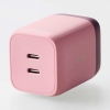 ELECOM ILMF AC充電器 USB充電器 PD対応対応 PPS対応 65W TypeC2ポート スイングプラグ ピンク ILMF AC充電器 USB充電器 PD対応対応 PPS対応 65W TypeC2ポート スイングプラグ ピンク MPA-ACCP43PN-IL 画像1
