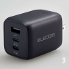 ELECOM キューブAC充電器 TypeC×2+TypeA×1ポート 最大出力65W PD対応 キューブAC充電器 TypeC×2+TypeA×1ポート 最大出力65W PD対応 MPA-ACCP4465BK 画像1