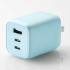 ELECOM AC充電器 USB充電器 PD対応対応 PPS対応 65W TypeC2ポート TypeA1ポート スイングプラグ &me ペールブルー AC充電器 USB充電器 PD対応対応 PPS対応 65W TypeC2ポート TypeA1ポート スイングプラグ &me ペールブルー MPA-ACCP4465BU 画像1