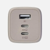 ELECOM AC充電器 USB充電器 PD対応対応 PPS対応 65W TypeC2ポート TypeA1ポート スイングプラグ &me グレージュ AC充電器 USB充電器 PD対応対応 PPS対応 65W TypeC2ポート TypeA1ポート スイングプラグ &me グレージュ MPA-ACCP4465GB 画像2