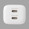 ELECOM AC充電器 USB充電器 USB PD対応 35W TypeC×2 スイングプラグ ホワイト AC充電器 USB充電器 USB PD対応 35W TypeC×2 スイングプラグ ホワイト MPA-ACCP9335WH 画像2