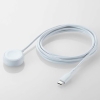 ELECOM Apple Watch磁気充電ケーブル TypeCプラグ 高速充電対応 長さ2.0m ホワイト MPA-AWCCQ20WH