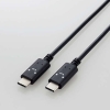 ELECOM USB2.0ケーブル TypeC-TypeC PD対応 顔つきタイプ 長さ2.0m くろちゃん(ブラック×ホワイト) MPA-CCF20BF