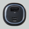 ELECOM 大容量シガーチャージャー TypeA×1+TypeC×1ポート 合計最大出力57W 大容量シガーチャージャー TypeA×1+TypeC×1ポート 合計最大出力57W MPA-CCPD10BK 画像2