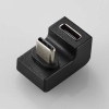 ELECOM U字型USBアダプタ TypeCプラグ-TypeCポート MPA-CFCMUAD01BK