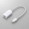 ELECOM 映像変換アダプタ シリコンメッシュタイプ TypeC-HDMI 60Hz対応 長さ0.15m MPA-CHDMIQSMWH