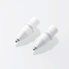 ELECOM 交換ペン先 Apple Pencil第1・2世代用 ペン先1mm 金属製 2個入 P-TIPAP02