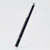 ELECOM スリムタッチペン 超感度タイプ ペン先5.5mm キャップ付 P-TPSLIMC02BK